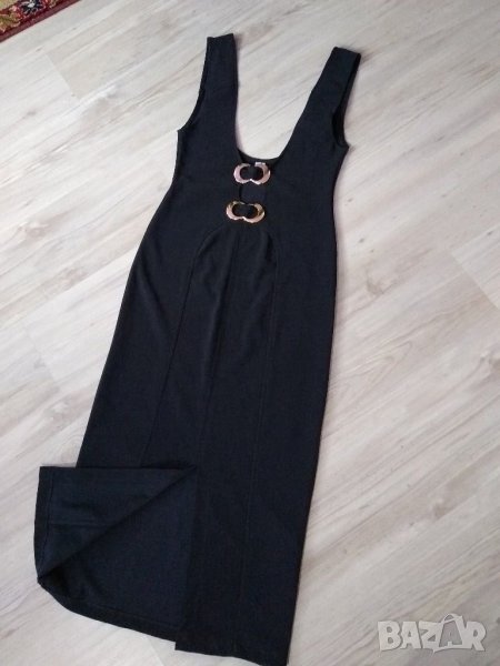 Черен сукман с дължина 7/8,S/M, снимка 1