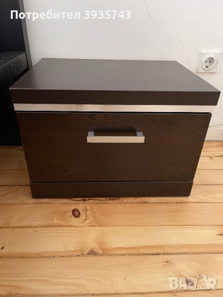 Нощни шкафчета 2 венге, снимка 1