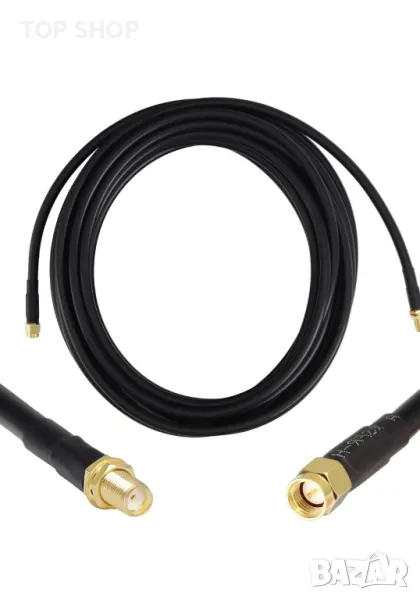 GEMEK коаксиален 25 фута SMA мъжки към SMA женски кабел /8 м., снимка 1
