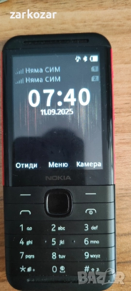 Nokia 5310 BLACK/RED  , снимка 1