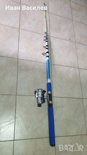 Въдица с макара 3.90м 80-150гр.кастинг +CB440 4лагера, снимка 1