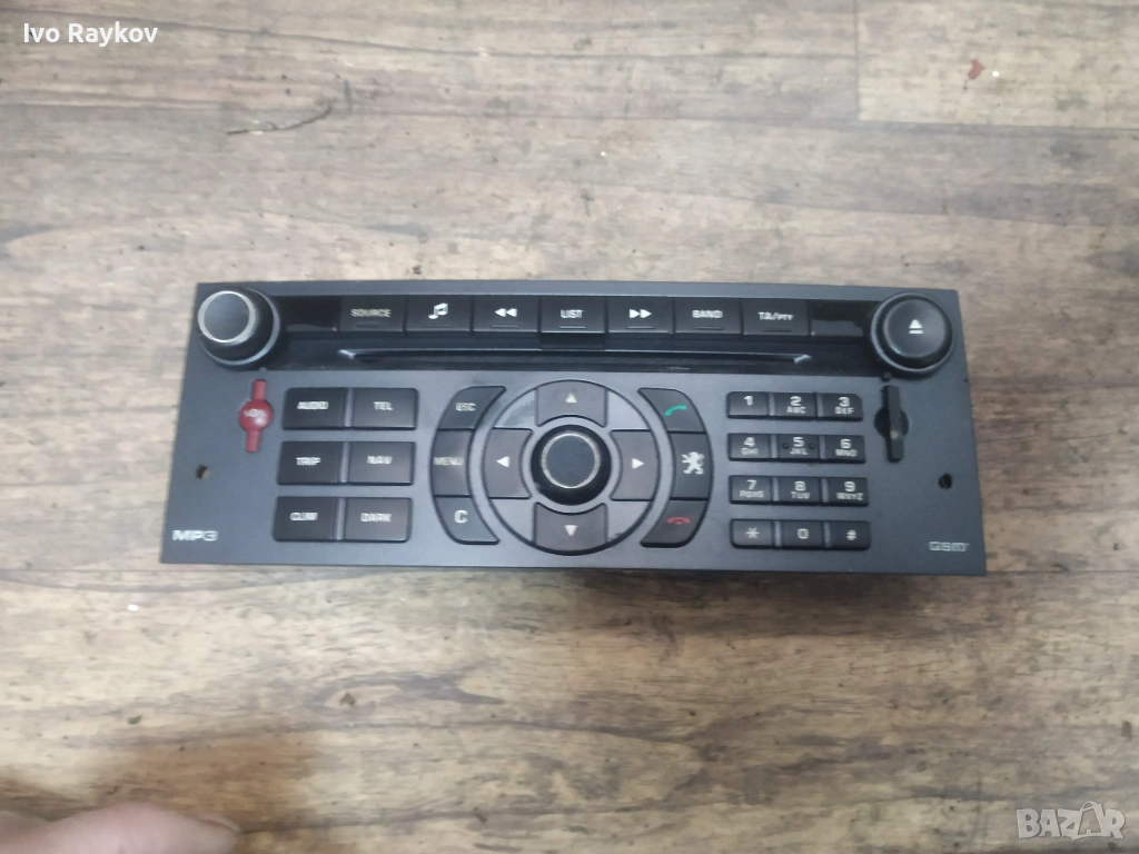 Радио CD 96601833XA за PEUGEOT 407 купе (6C_) 2.7 HDi , снимка 1