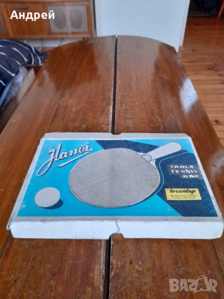 Стара Виетнамска хилка за тенис на маса #2, снимка 1