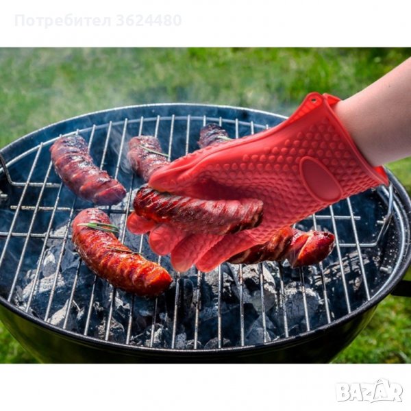 Силиконова ръкавица за горещо с 5 пръста Силиконова ръкавица за горещо с 5 пръста Силиконова ръкавиц, снимка 1