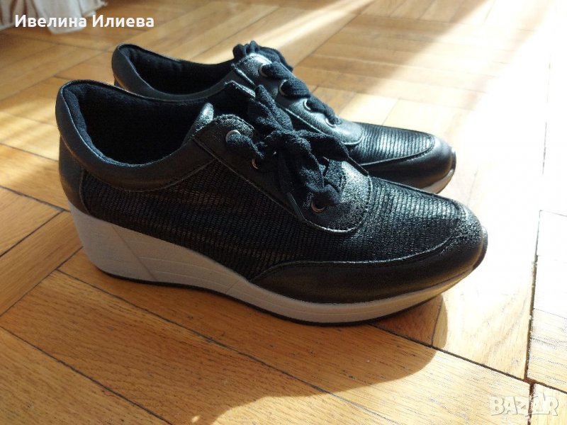 Дамски обувки/маратонки на платформа, снимка 1