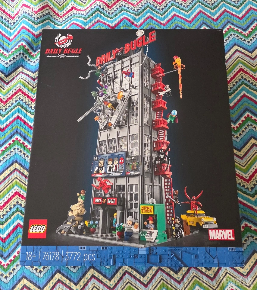 Ново LEGO Marvel 76178 Daily Bugle - Super Heroes Spiderman, снимка 1