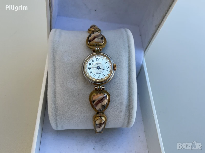 Дамски часовник  «Чайка» 1301, Русия, 2003 г., снимка 1