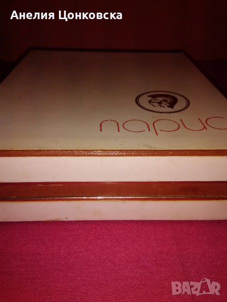 Старинна козметична кутия "ПАРИС", снимка 1