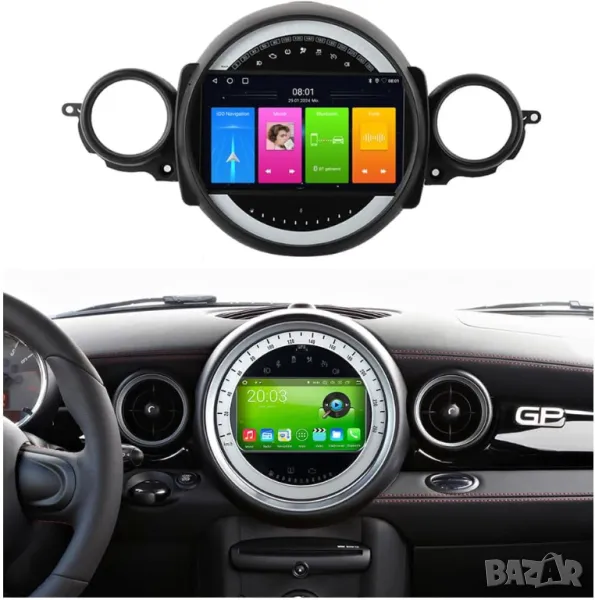 Мултимедия за BMW, Mini Cooper, Mini Clubmann, навигация. плеър, R55, R56, R57, R58, R59, R60 R61 , снимка 1