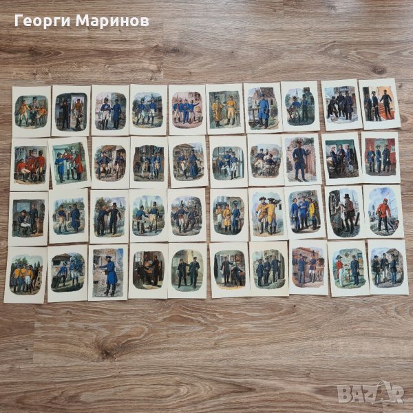 Пощенски картички с мотиви на Gustav Otto Müller, цялата колекция, 1965 г., снимка 1