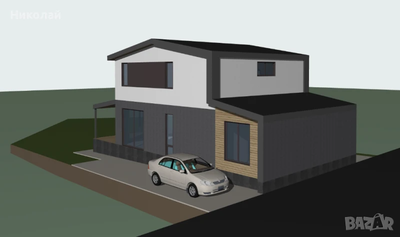 ТОП ОФЕРТА-УПИ в с.Голяновци с готов проект за къща, снимка 1