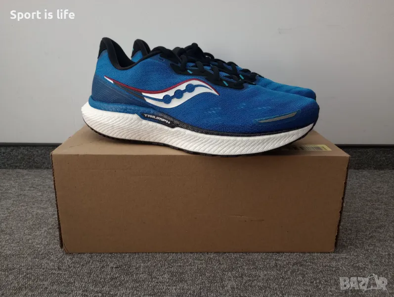 Saucony Обувки за бягане Triumph 19, 44 EU, снимка 1