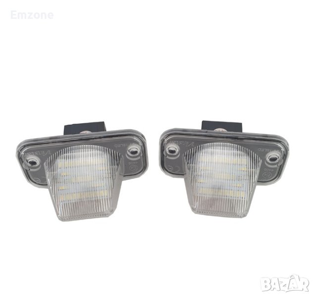 LED Диодни Плафон VW Touran Passat B5 B6 Jetta T4 Заден Номер Светлини, снимка 1