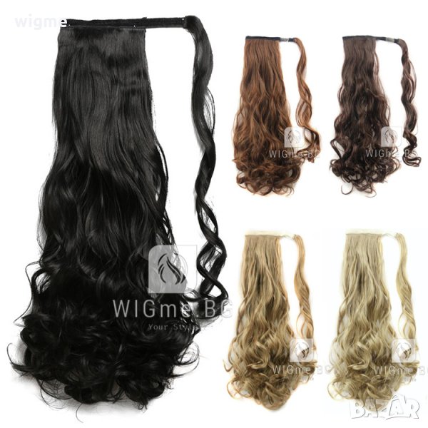 Къдрави опашки с велкро закрепване, снимка 1