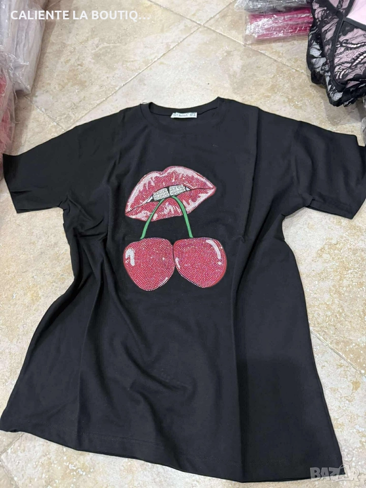 Тениска с череши , снимка 1