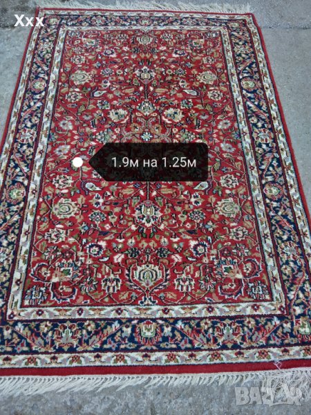 Ръчно тъкан вълнен персийски килим. Топ качество., снимка 1