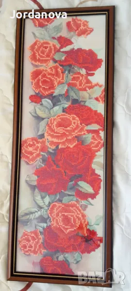 Продавам 4 броя диамантени гоблени в рамка 30 / 30. Уникални!, снимка 1