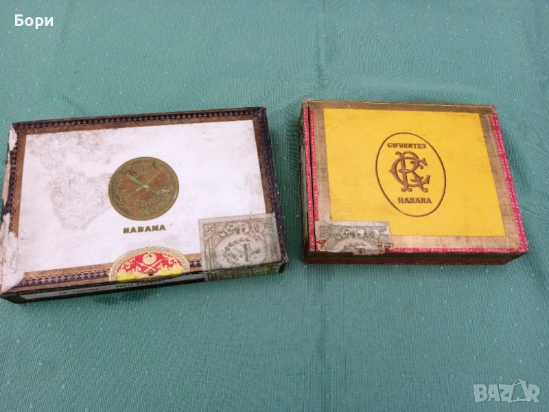 Дървени кутии от пури, снимка 1