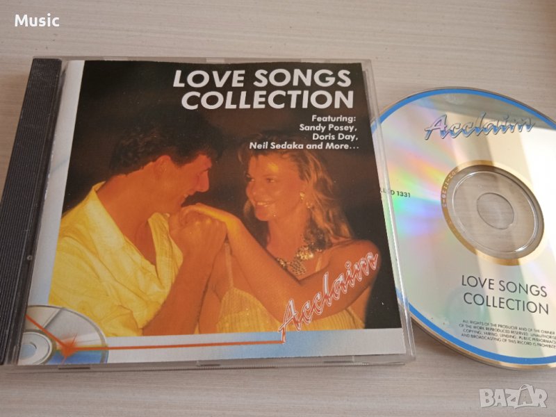 Love song collection - оригинален диск, снимка 1