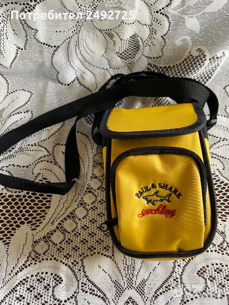 Чанта малка, жълта, PAUL&SHARK, снимка 1