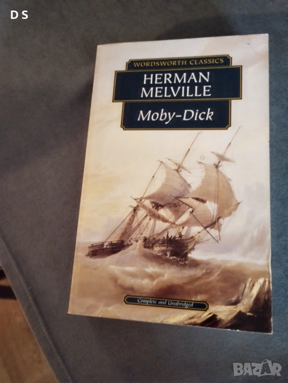 Моби Дик, на английски език, снимка 1