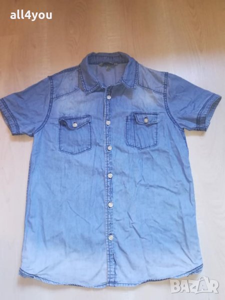 Дънкова риза OVS за 11-12г., снимка 1