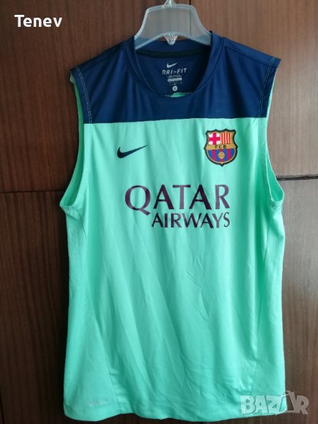 FC Barcelona Nike 2013/2014 оригинлен потник рядък модел размер L Барселона , снимка 1