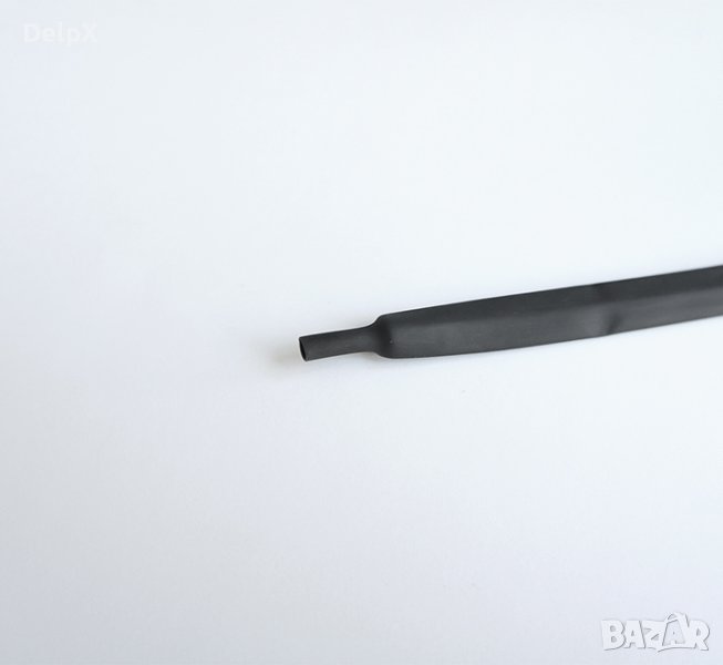 Термосвиваем шлаух черен Ф5mm, снимка 1