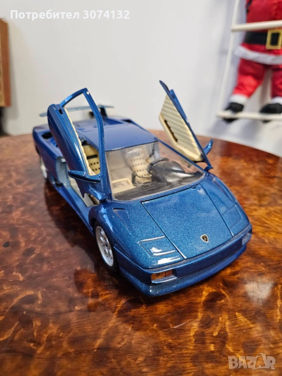 Метална колекционерска количка Lamborghini Diablo 1990, снимка 1