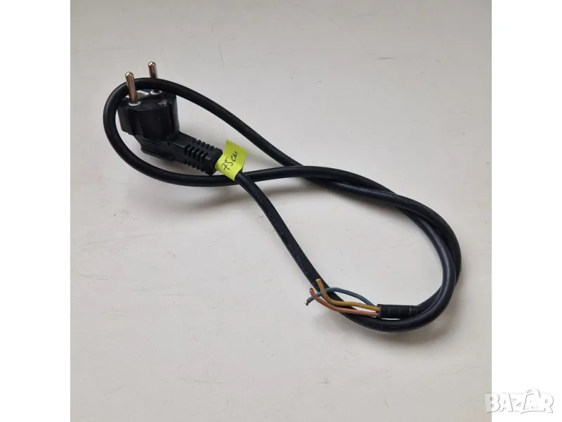 Захранващ кабел 0.75 м, 3x0.75 мм², мед, 16 A, снимка 1