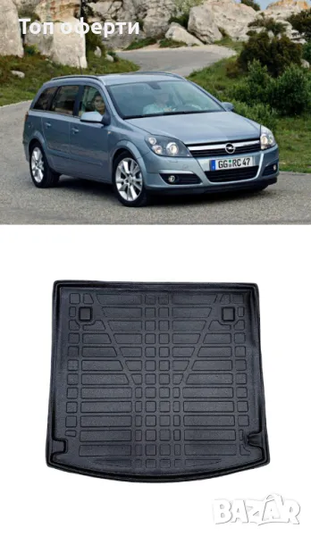 Стелка за багажник RizLine съвместимa с Opel Astra H STW 2004-2009, снимка 1