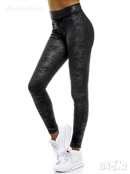 ✅Дамски оформящ клин черен камуфлаж , снимка 1