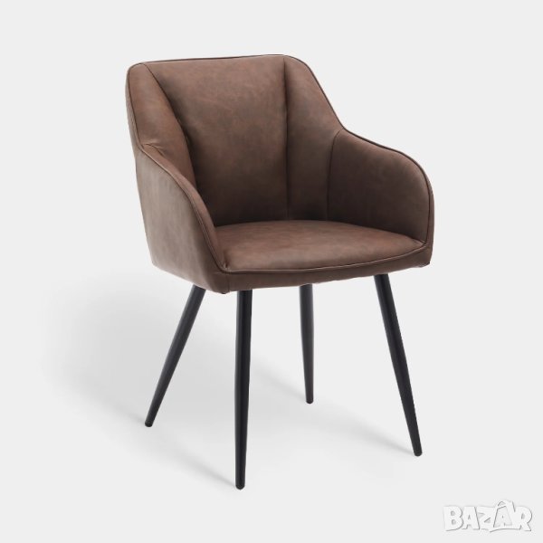 ПРОМОЦИЯ Висококачествени трапезни столове тип кресло C-U-DC-A0323BR , снимка 1