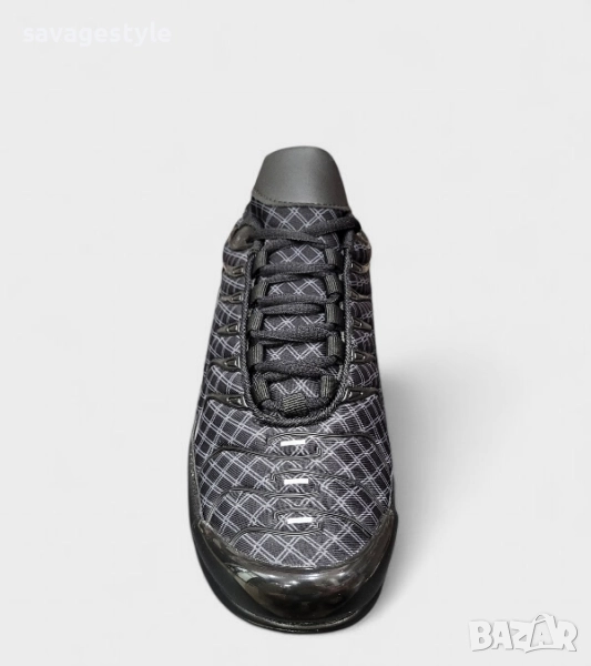 Мъжки маратонки в черно с връзки , снимка 1