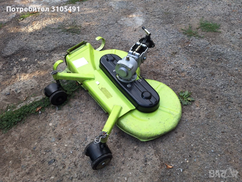 Мулчиращ косилен апарат за мотоблок с 10 шлица BCas и други, снимка 1