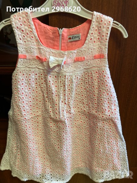 Детска рокля 3-4 години 104 см, снимка 1