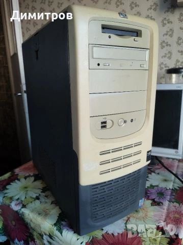 Ретро работна станция HP Vectra - компютър Windows XP