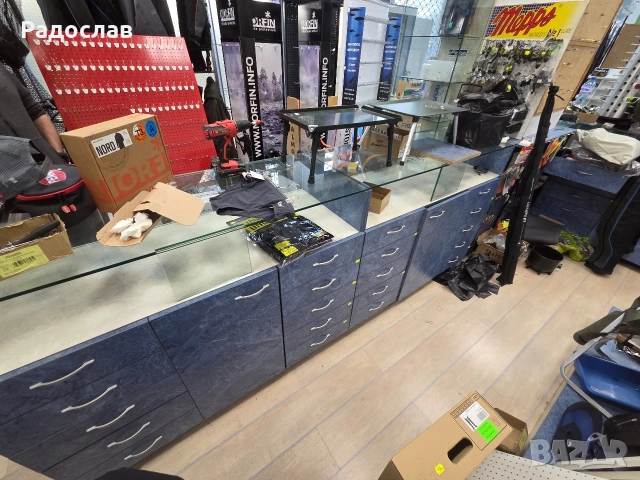 мебели, витрини от рибарски магазин, снимка 4 - Витрини - 53905219