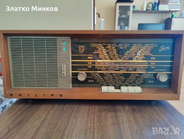 Винтидж 1963г. Лампово Радио Philips Soiree Австрия 