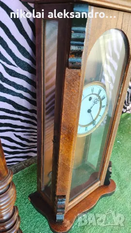 стар немски часовник , снимка 2 - Антикварни и старинни предмети - 48409838