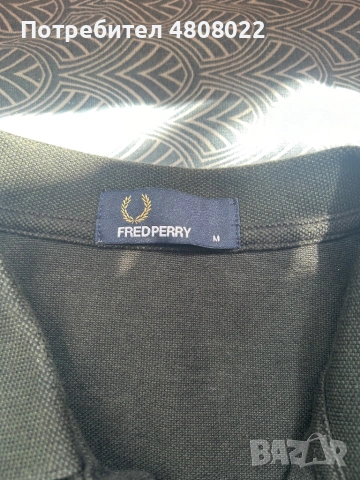 Тениска Fred Perry M-L, снимка 3 - Тениски - 54314944