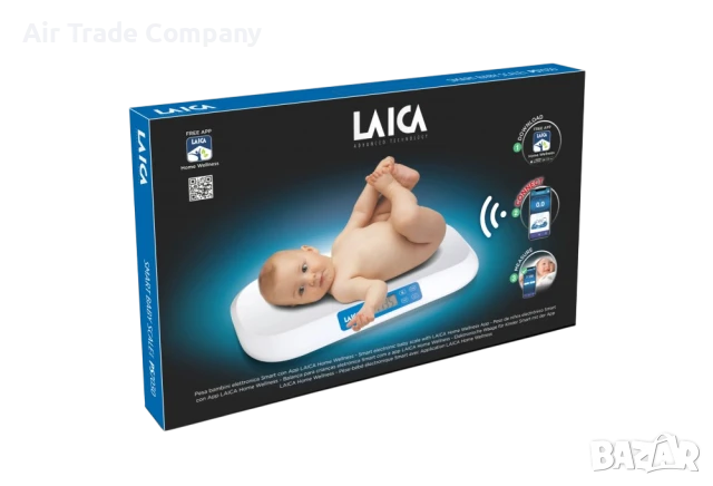 Електронна бебешка везна Laica PS7030, снимка 5 - Други - 50682670