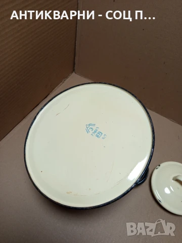 Соц Стар Емайлиран Чайник., снимка 7 - Антикварни и старинни предмети - 50813711