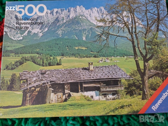 Пъзел "Am Wilden Kaiser” Ravensburger 1974г. 500 части 