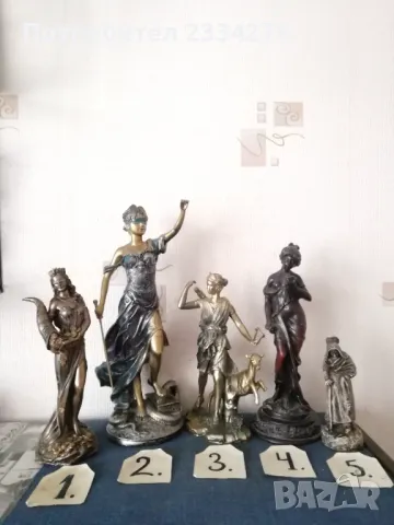 Стари статуи на различни богини, снимка 2 - Статуетки - 49263910