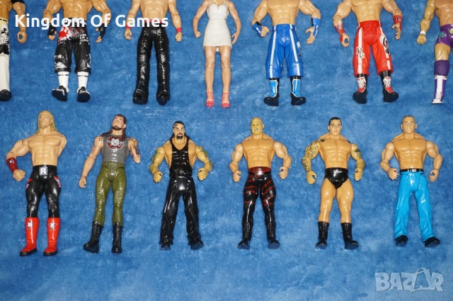 Кеч Фигури със забележки Bobby Fish Elite/Batista/Undertaker/Triple H/Lana/Big Show/John Cena/Rusev/, снимка 9 - Колекции - 54320732