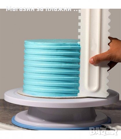 ДВУСТРАННИ СЛАДКАРСКИ ШПАТУЛИ ЗА ТОРТИ, КОМПЛЕКТ ОТ 4 БРОЯ - код 3131, снимка 15 - Други - 33889895