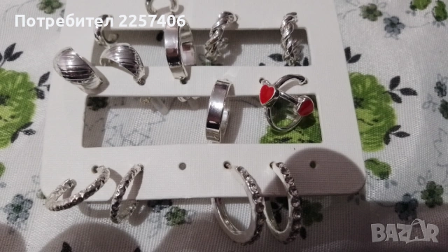 Обеци, снимка 6 - Обеци - 54357690