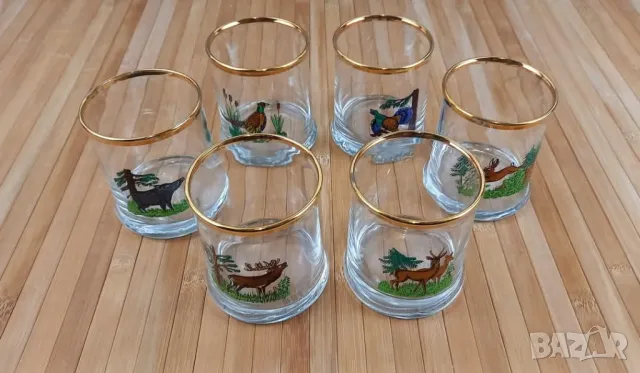 6 чаши за алкохол с дивеч