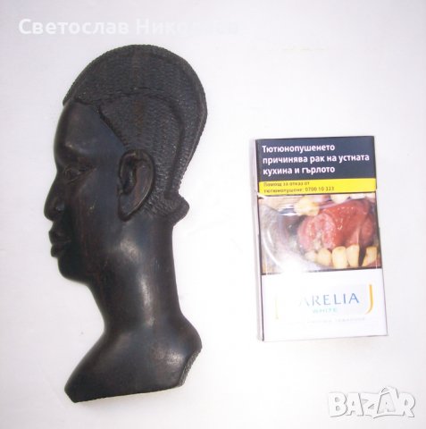 Маска от Нигерия, Африка, снимка 2 - Антикварни и старинни предмети - 17089928